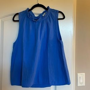 Dylan sleeveless top. Beautiful blue. Worn once.